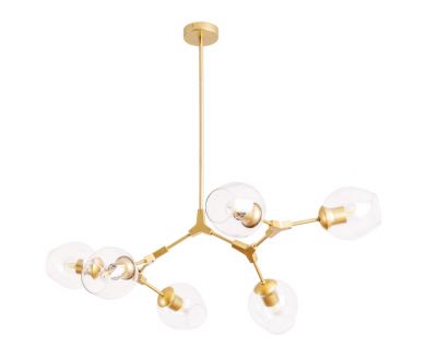 Купить Подвесная люстра Arte Lamp Yuka A4103SP-6GO Подвесная люстра Arte Lamp Yuka A4103SP-6GO