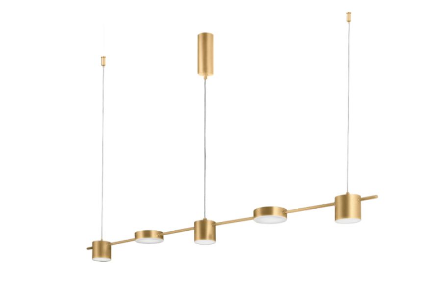 Подвесной светильник Crystal Lux Tristan TRISTAN SP5 L1200 GOLD