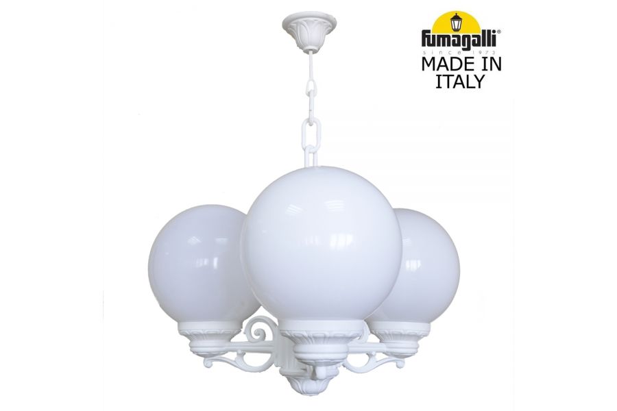 Уличный подвесной светильник Fumagalli Globe 250 G25.120.S30.WYF1R