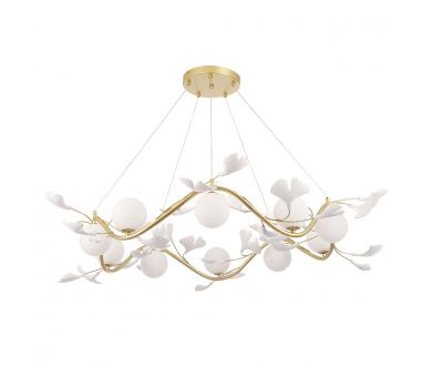 Подвесная люстра Crystal Lux COLIBRI SP10 GOLD