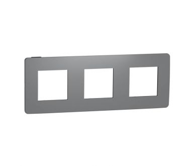 Рамка 3-постовая Schneider Electric Unica New NU280622