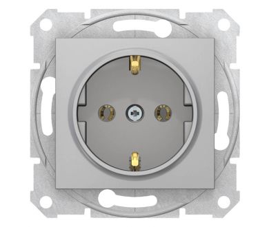 Розетка Schneider Electric Sedna с з/к без шторок 16A 250V SDN3001860