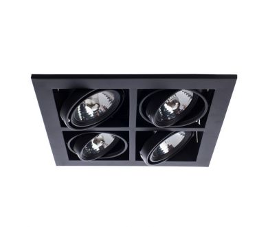 Встраиваемый светильник Arte Lamp Cardani A5930PL-4BK