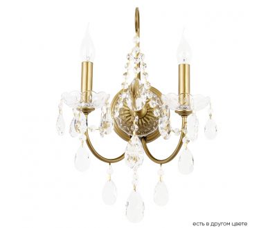 Бра Crystal Lux ODELIS AP2 GOLD