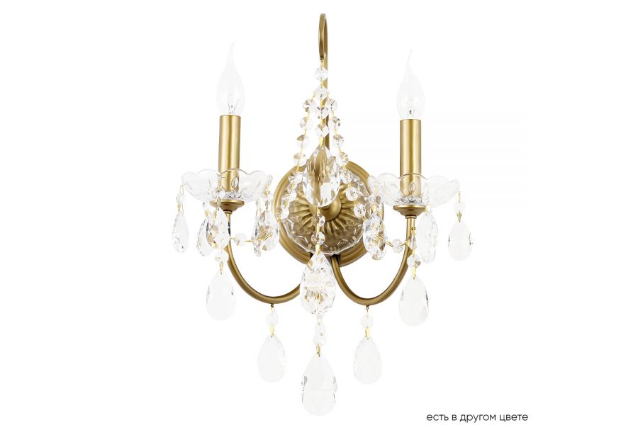 Бра Crystal Lux ODELIS AP2 GOLD
