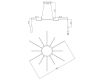 Подвесная люстра ImperiumLoft Wireflow 279381-22