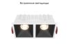 Встраиваемый светильник Maytoni Technical Alfa LED DL043-02-10W3K-SQ-WB