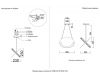 Подвесной светильник Crystal Lux NEBULA SP22W LED GOLD