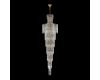 Каскадная люстра Crystal Lux ABRIL SP28 GOLD
