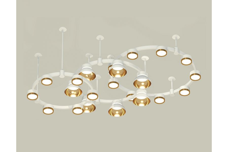 Комплект подвесного светильника Ambrella Light Techno Ring XR92212001 (A9221, A9226, C9241, C9232, C9236, C9231, N8144, N8124)