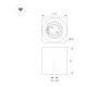 Накладной светильник Arlight SP-ACENTO-S95x95-10W Warm3000 (BK, 20-45 deg, 230V) 055747