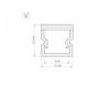 Профиль Arlight WPH-LINE-1212-2000 OPAL 023302