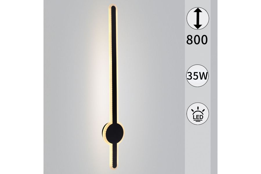 Настенный светильник Reluce 86230-9.2-001U LED35W BK