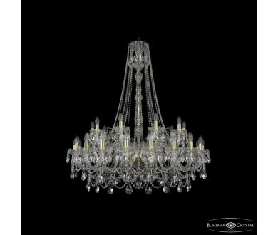 Подвесная люстра Bohemia Ivele Crystal 1411/20+10/400/h-130 G