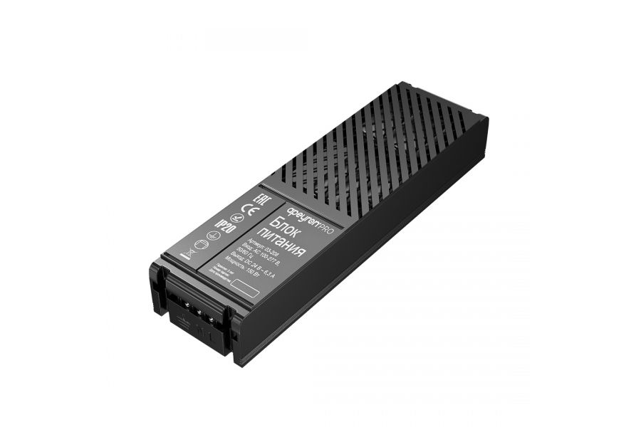 Блок питания Apeyron Pro 24В, 150Вт, 100-277В, 6,3А, IP20 03-208