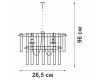 Подвесная люстра Vitaluce V5155-1/3+1