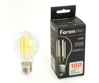 Светодиодная лампа Feron LB-1116 E27 16W 4000K 51236