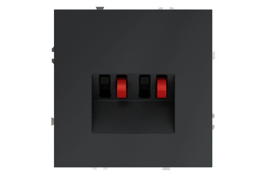 Розетка акустическая Voltum S70 VLS060307 (графит)