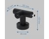 T-соединитель (1-IN, 2-OUT) IMEX Thin & Smart IL.0060.4008-BK