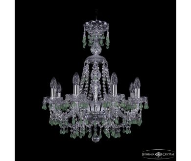 Подвесная люстра Bohemia Ivele Crystal 1410/8/195/XL-66 Ni V5001