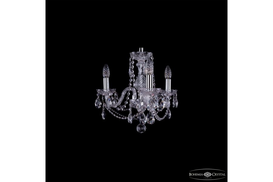 Подвесная люстра Bohemia Ivele Crystal 1402/3/141 Ni
