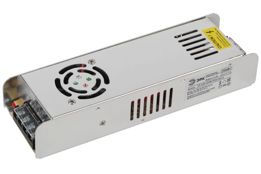Блок питания Эра 200Вт DC24В 8.33A IP20 LP-LED-200W-IP20-24V-S Б0061132