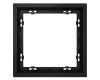 Рамка на 1 пост Voltum S70 VLS100108 (черный матовый)