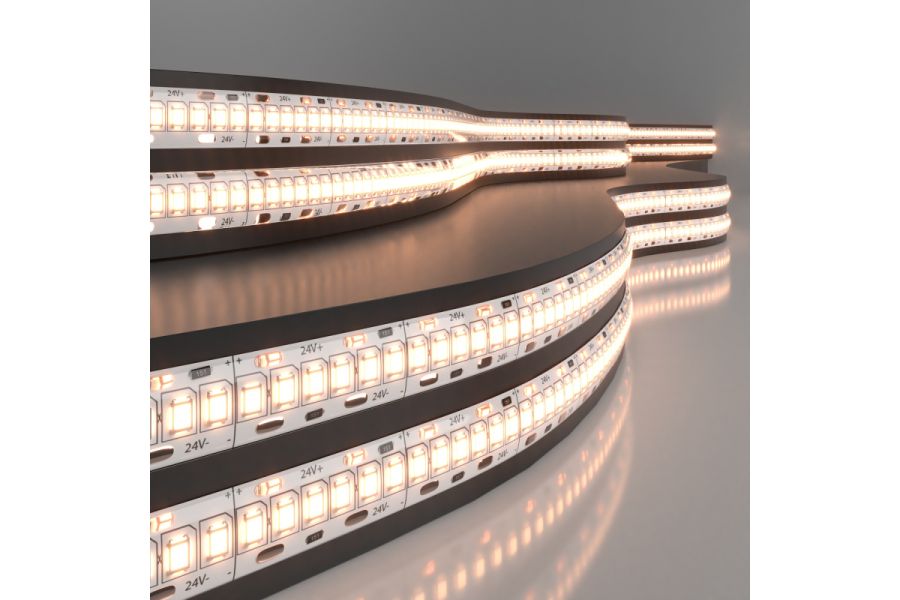 Светодиодная лента Elektrostandard 24V 16W 240Led 2835 IP65 теплый белый, 5м 4690389167560