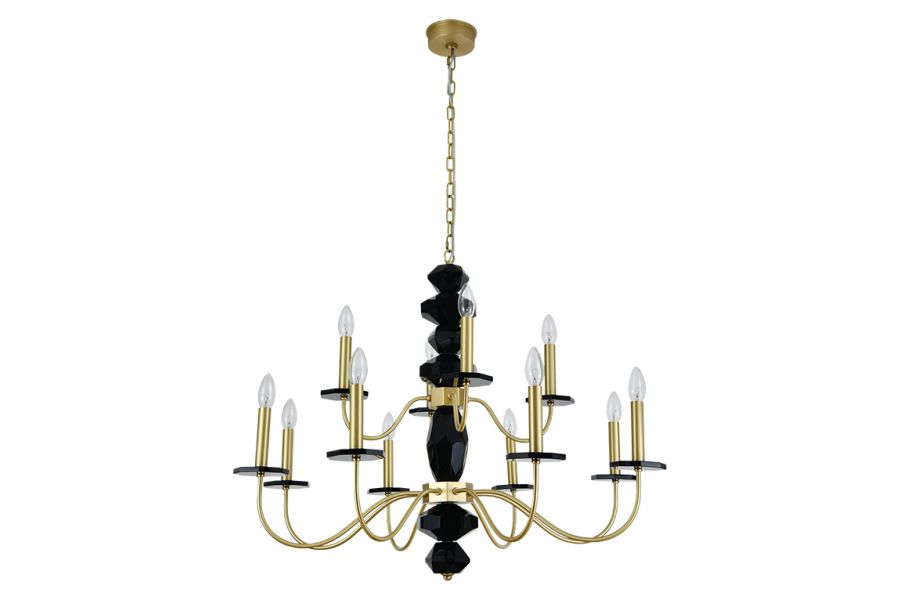 Подвесная люстра Newport Vanessa 3878+4/С brass М0070883