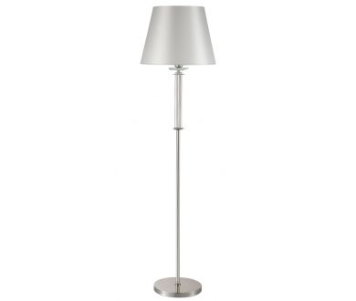 Торшер Crystal Lux Nicolas NICOLAS PT1 NICKEL/WHITE