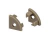 Заглушка Arlight SL-KANT-H11 OLIVE GREY c отверстием 038368
