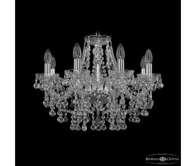Купить Подвесная люстра Bohemia Ivele Crystal 1409/8/195 Ni Подвесная люстра Bohemia Ivele Crystal 1409/8/195 Ni