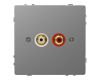 Аудиорозетка Schneider Electric Merten D-Life MTN4350-6036