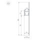 Профиль-плинтус для светодиодных лент и линеек Arlight ARH-PLINTUS-50-FANTOM-3000 RAL7044 (Алюминий) 041776