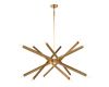 Подвесная люстра Milosh Tendence Madison 0793CL-12GD