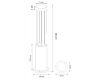 Ландшафтный светильник Arte Lamp Thuban A1060PA-1BK