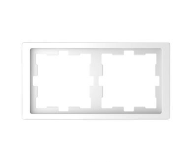 Рамка 2-постовая Schneider Electric Merten D-Life MTN4020-6535