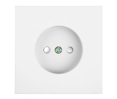 Розетка 1-местная с защитной шторкой (механизм) Stekker б/з Мия 250В 16А RST16-3109-01 белая магнолия 50439