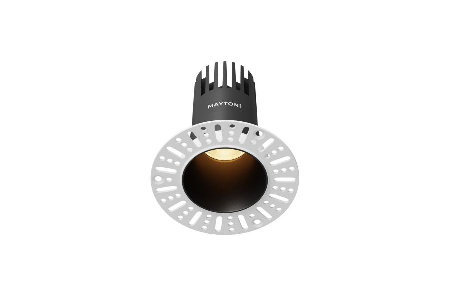 Встраиваемый светильник Maytoni Dip DL120-10W-2.7K-TRS-B