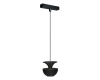 Трековый магнитный светильник iLedex Vision 4825-044-D80-6W-38DG-3000K-BK