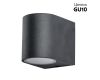 Уличный настенный светильник Arte Lamp A3102AL-1BK