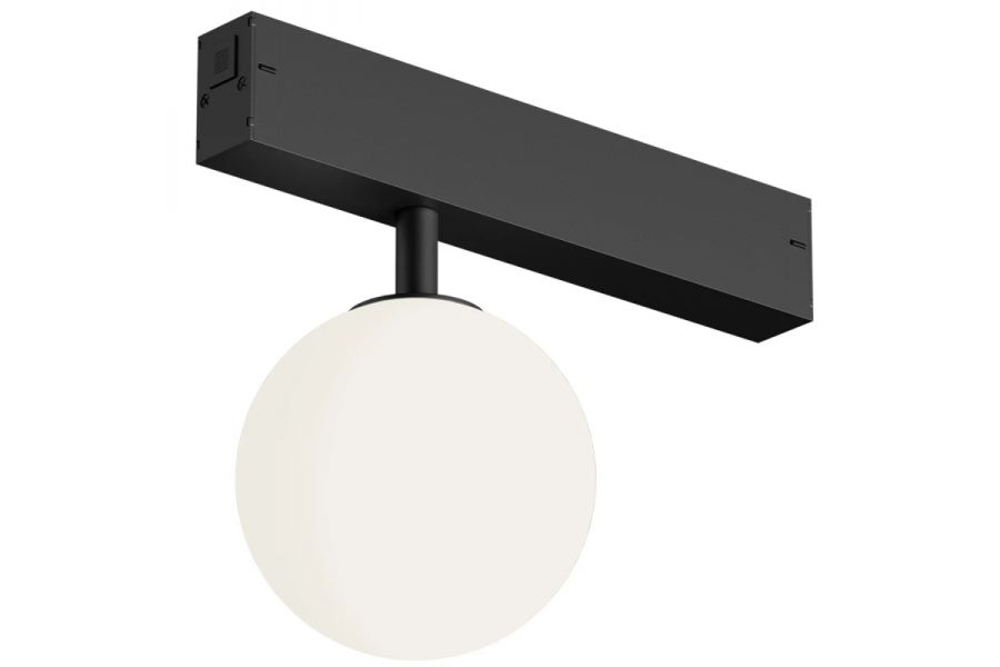 Трековый однофазный светильник Denkirs Smart Moon DK8050-BK
