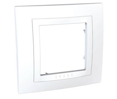 Рамка 1-постовая моноблок Schneider Electric Unica MGU2.002.18M