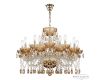 Подвесная люстра Bohemia Ivele Crystal 5413/10+5/240 G Amber/M-1G K721
