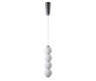 Подвесной светильник Crystal Lux Desi DESI SP4 CHROME/WHITE