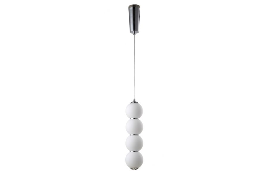 Подвесной светильник Crystal Lux Desi DESI SP4 CHROME/WHITE