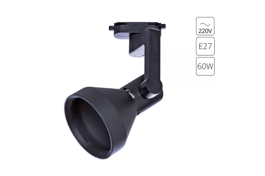 Трековый светильник Arte Lamp Nido A5106PL-1BK