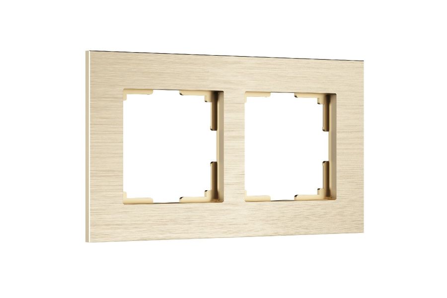 Рамка на 2 поста Werkel AluMax 4690389204050 W0023511 a066334