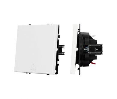 Механизм звонкового выключателя Arlight SWT-NOBE-MKR1-SFPL-L-WH (230V, 10A) 054237