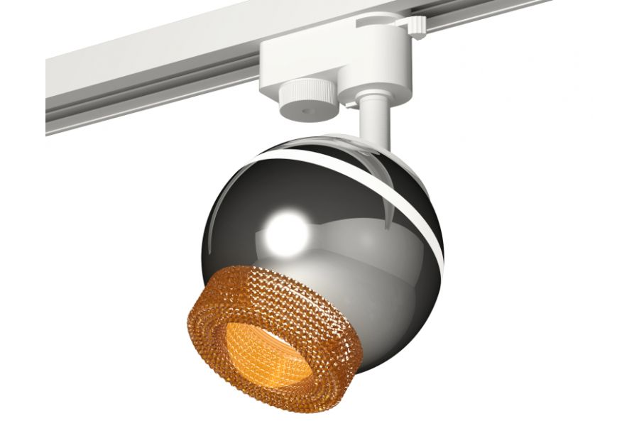 Трековый однофазный светильник с подсветкой Ambrella Light Track System XT1104005 (A2520, C1104, N7195)